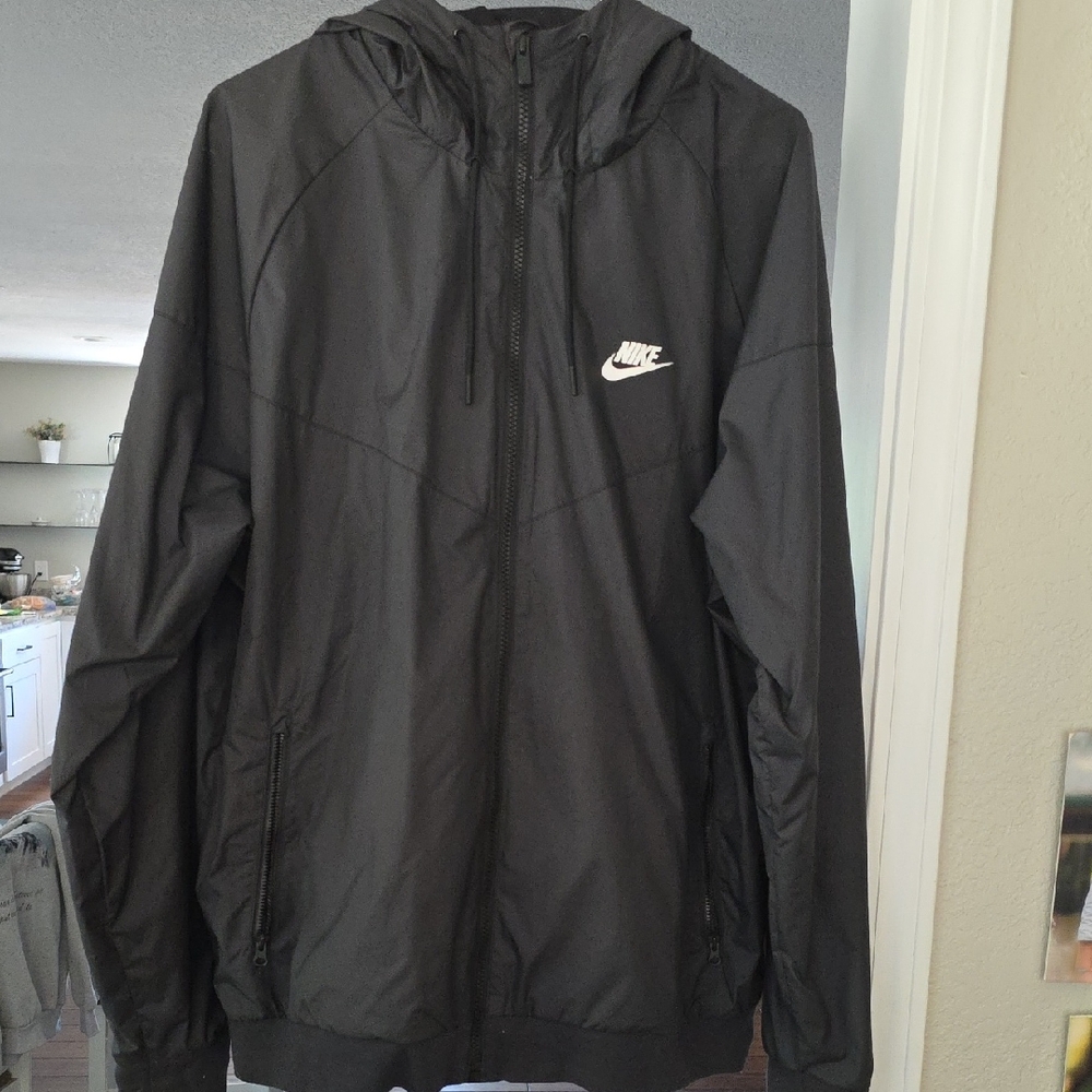 Nike Men's Charcoal Windbreaker Jacket